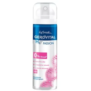 Desodorante Antitranspirante H3 Passion, 150 ml, Gerovital