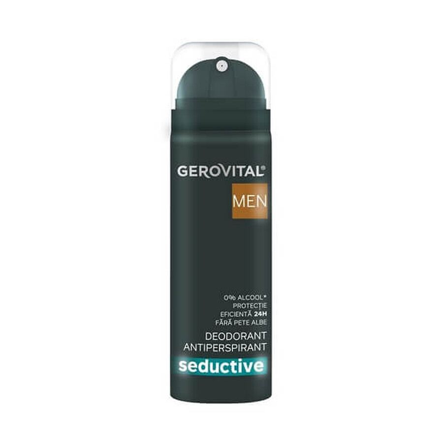 Antiperspirant deodorant, 150 ml, Men Seductive, Gerovital