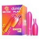 Durex Play Vibe amp; Tease 2in1 Vibrator with stimulating tip