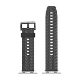 Horlogebandje Y bandje voor Apple Watch 7 / 6 / 5 / 4 / 3 / 2 / SE (45 / 44 / 42mm) horlogebandje armband zwart