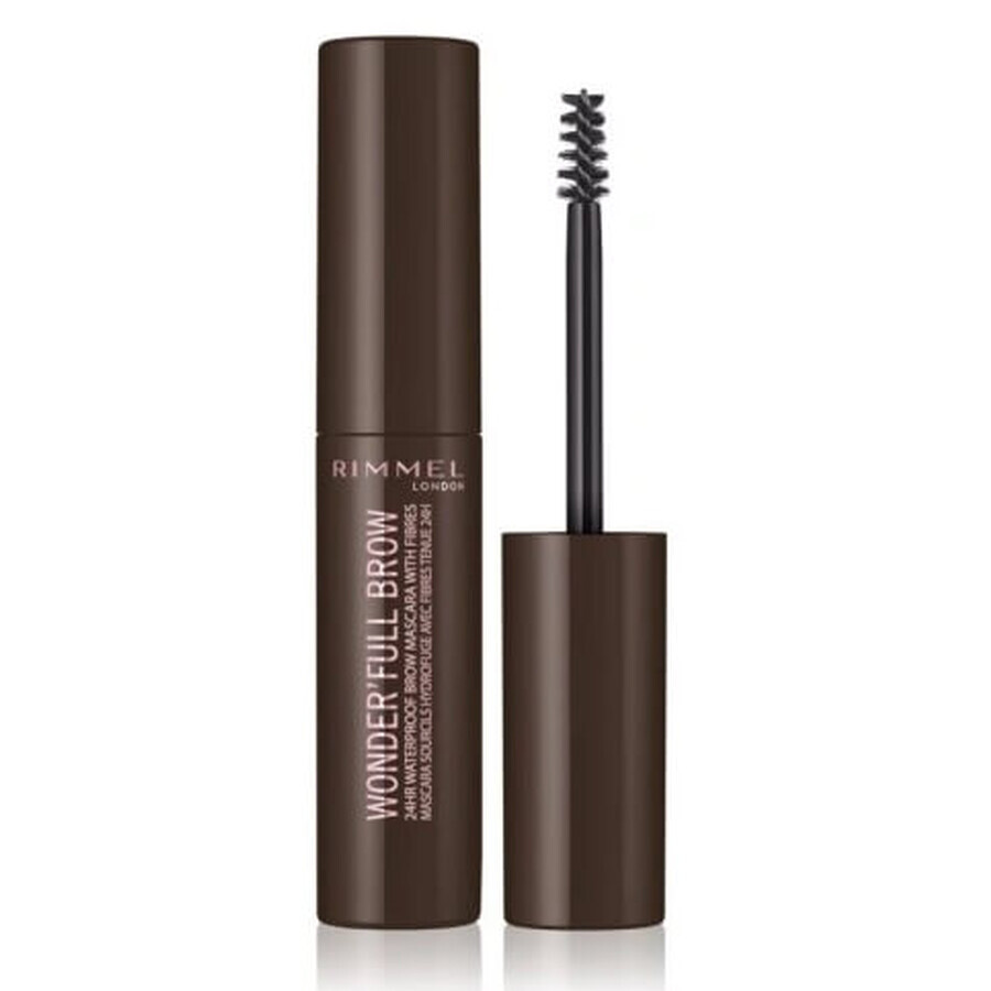 Rimmel Wonderfull Brow Mascara 3 Dunkel, 4.5ml