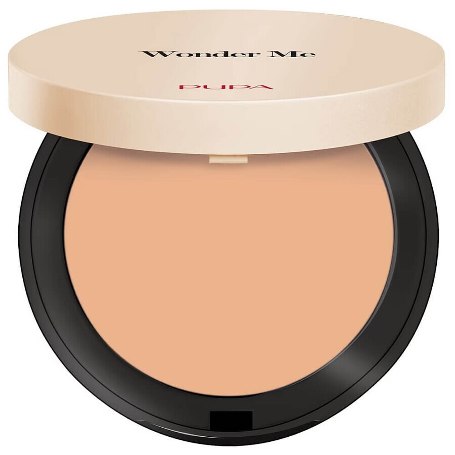 Pupa Milano Wonder Me Powder-no-Powder Pudră presată pentru față 020 Nude, 7,5 g