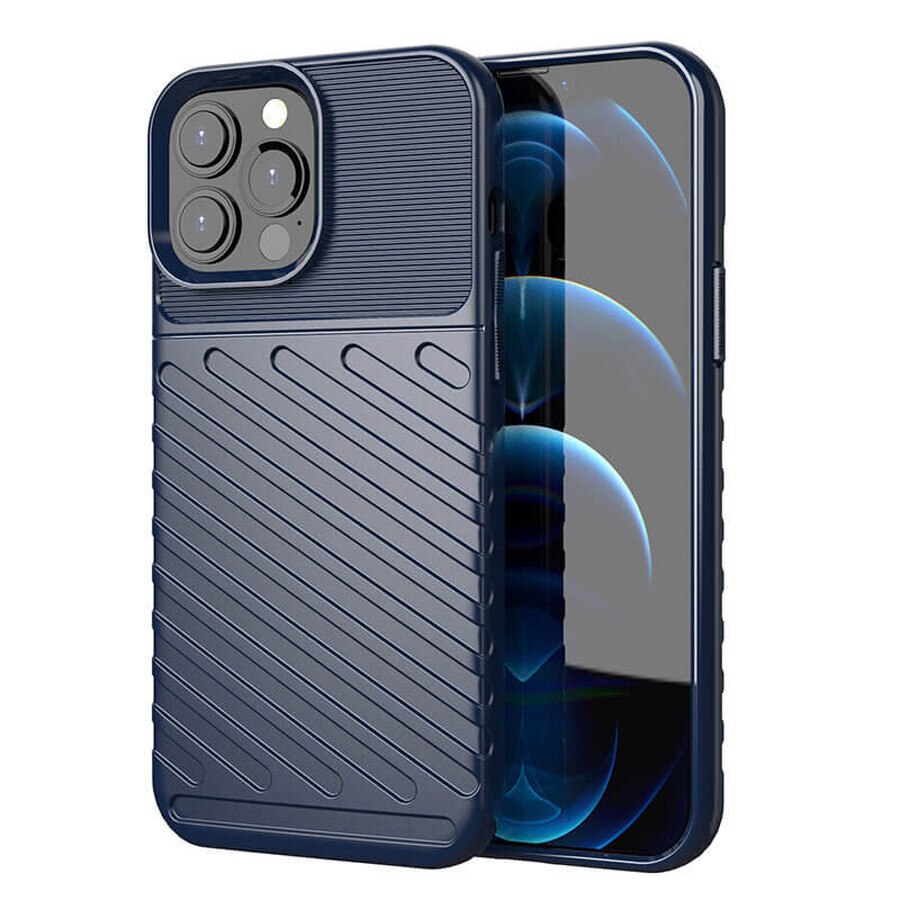 Comprar Funda blindada flexible Thunder Case iPhone 13 Pro Max azul Funda blindada flexible Thunder Case iPhone 13 Pro Max azul