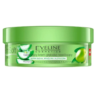 Eveline Cosmetics Extra Zachte BIO Kalmerende Diep Hydraterende Gezichts- en Lichaamscrème, 200 ml