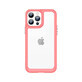 Custodia Outer Space per iPhone 13 Pro Max Custodia rigida con cornice in gel rossa