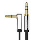 Ugreen cavo audio piatto AUX 3,5 mm mini jack 1m argento (10597)