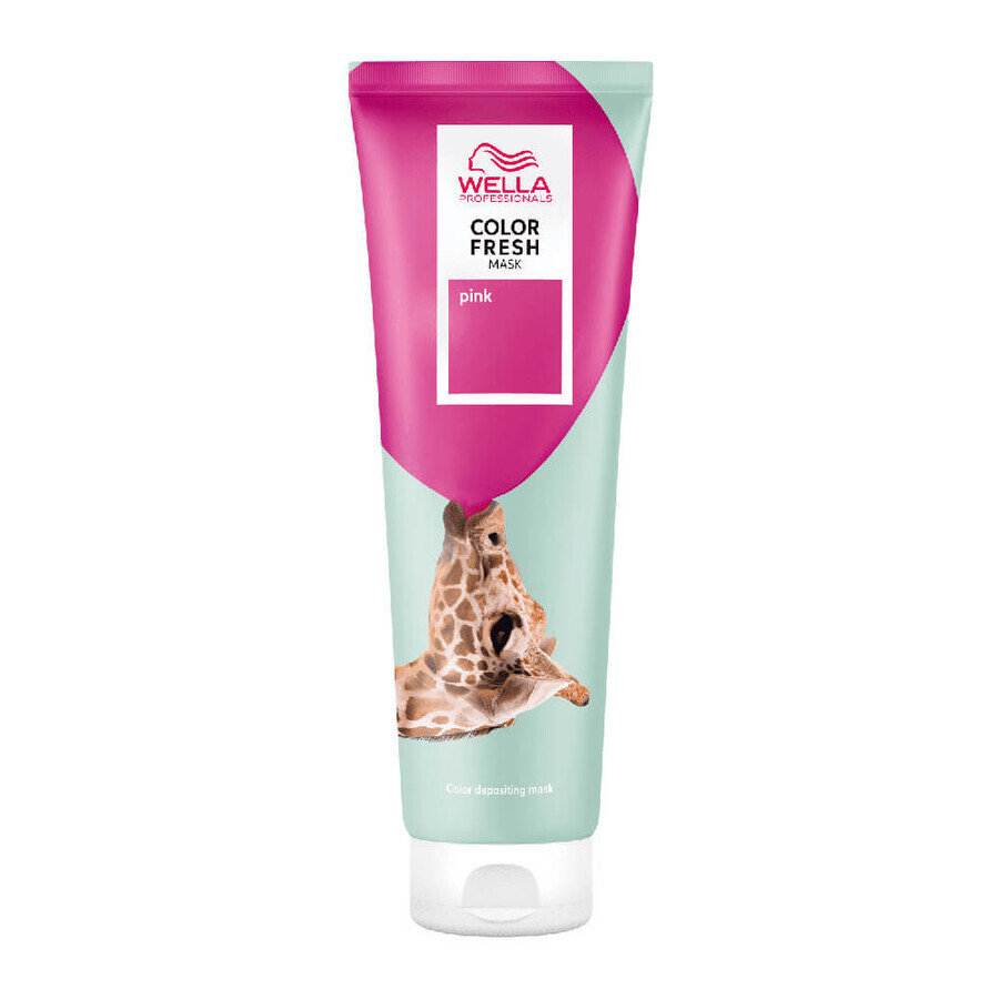 Cumpără Wella Professionals Color Fresh Mask Mască nutritivă pentru culoare roz, 150 ml Wella Professionals Color Fresh Mask Mască nutritivă pentru culoare roz, 150 ml