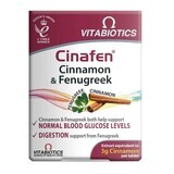 Vitabiotics Cinafen Cinnamon amp; Fenugreek, 60 tablets