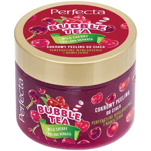 Perfecta Bubble Tea Wilde Kers Suiker Lichaamsscrub, 300 g