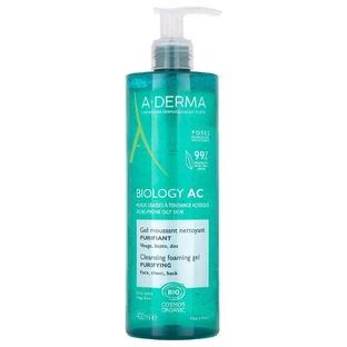 A-Derma Biologie AC Biologische Reinigende Schuimgel voor een Vette, Acnegevoelige Huid 400ml