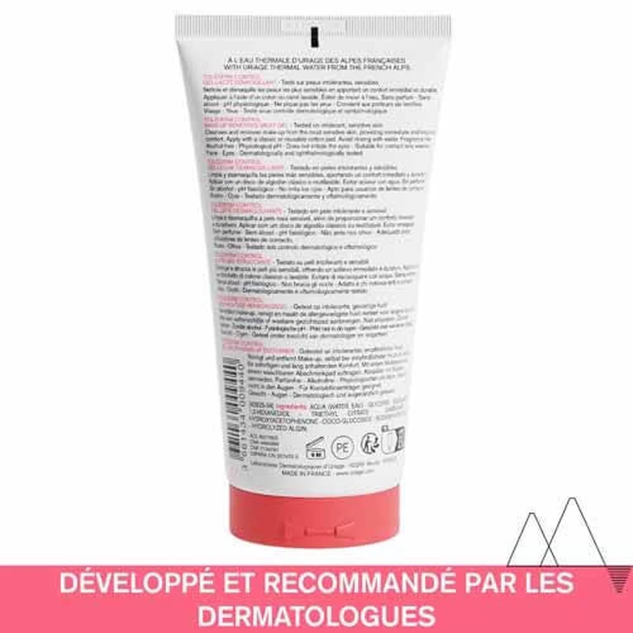 Uriage Tolederm Dairy Gel Sensitive Skin Control 150 ml