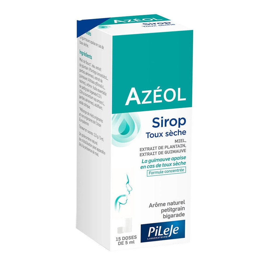 Pileje Azéol Azeol Dry Cough Syrup 75ml