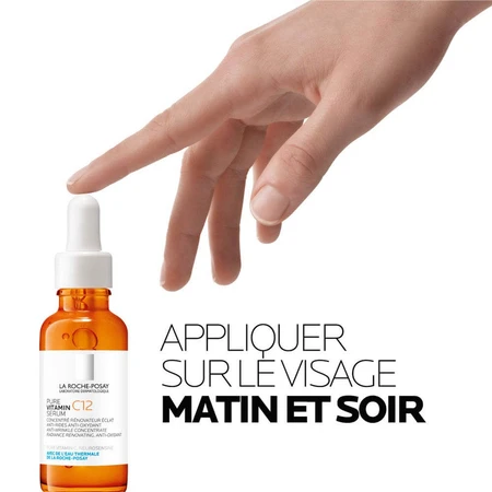 La Roche-Posay Toleriane Serum Facial Antiarrugas C12 + Anthelios Protector Solar SPF50+ 45ml Set de Regalo