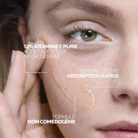 La Roche-Posay Toleriane Serum Facial Antiarrugas C12 + Anthelios Protector Solar SPF50+ 45ml Set de Regalo