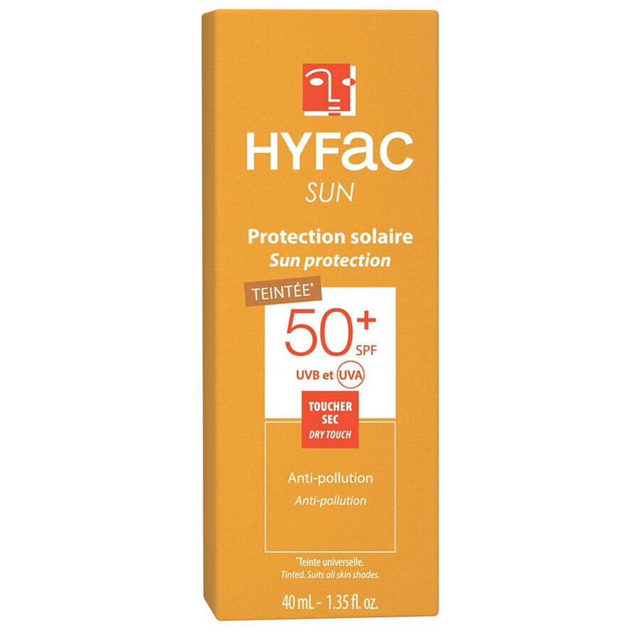 Hyfac Fotoker Sun Protect SPF50+ Getinte Zon 40 ml