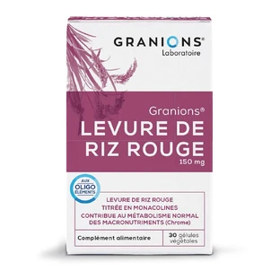 Granions Rode gist rijst 150 mg 30 Gelules