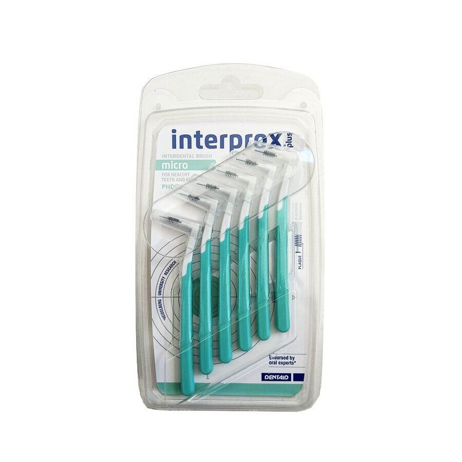 Acquista Interprox Micro Plus Scovolini interdentali da 1.1mm x6 Interprox Micro Plus Scovolini interdentali da 1.1mm x6