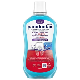 Parodontax Baño Fortalece y Protege Fresa Menta 500ml