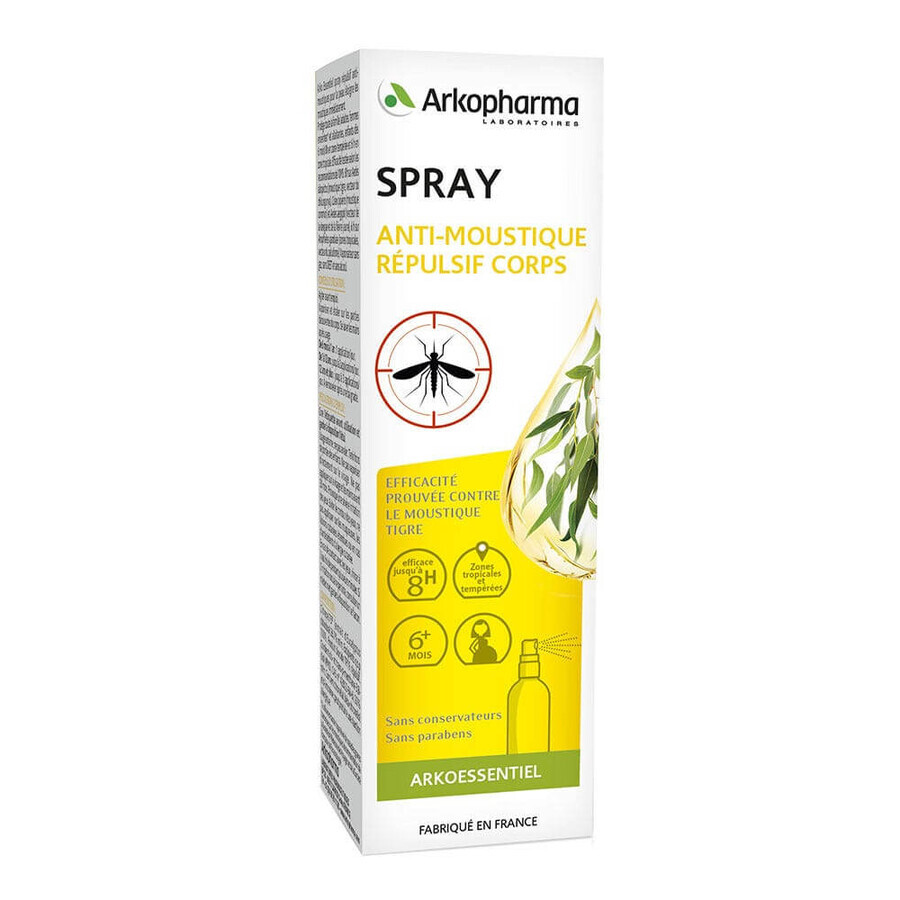 Arkopharma Arkoessentiel Muggenspray Voor Het Lichaam Vanaf 6 Maanden 60ml
