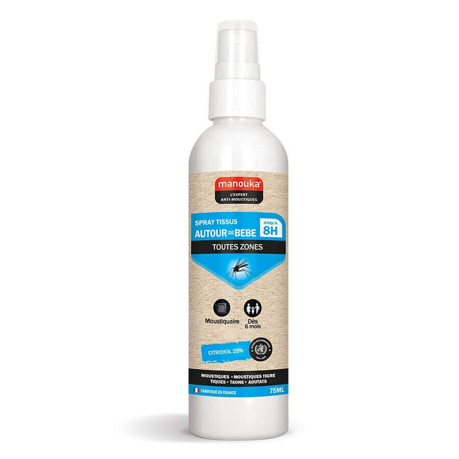 Manouka Mosquito Repellent Spray Baby 75 ml