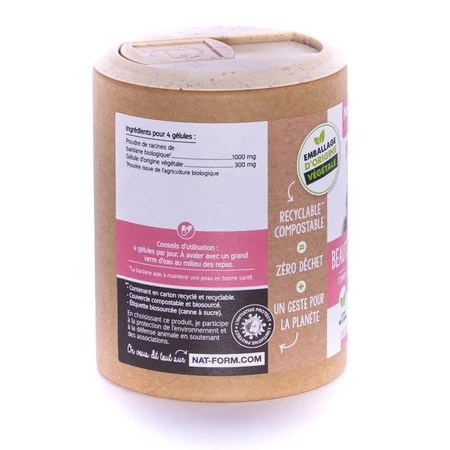 Nat&Form ORGANIC BARDEN 200 Kapseln