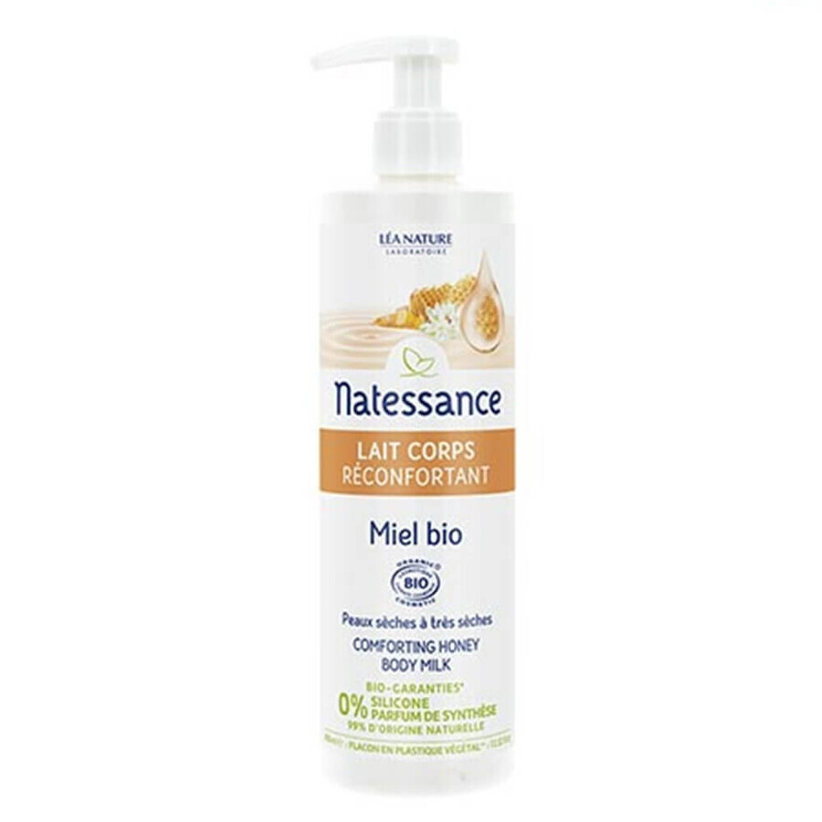 Natessance Loción Corporal Reconfortante - Miel BIO 400 ml