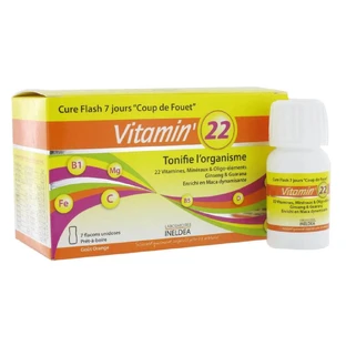 Vitamin'22 Vitaminas 22 Flash x7 ampollas monodosis