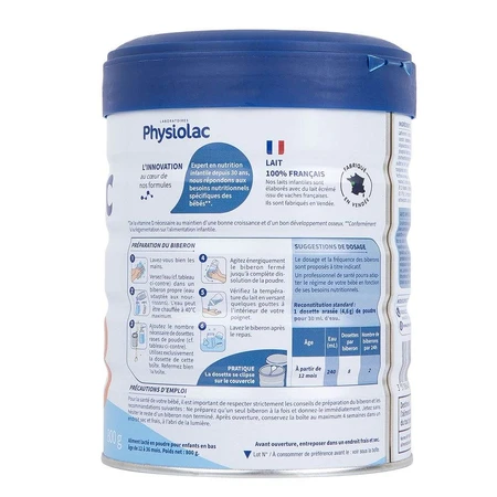 Physiolac 3 Melkpoeder 1 tot 3 jaar 800g