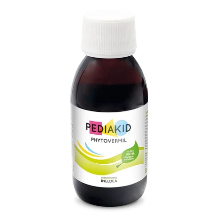 Pediakid Phytovermil Sirup gegen Darmparasiten, 125 ml