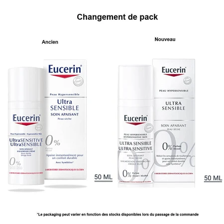 Eucerin Ultra Sensitive Verzachtende Verzorging voor Droge Huid 50ml
