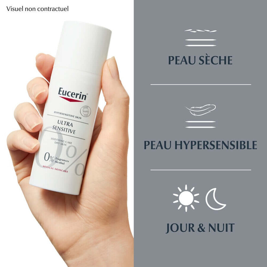 Eucerin Ultra Sensitive Verzachtende Verzorging voor Droge Huid 50ml