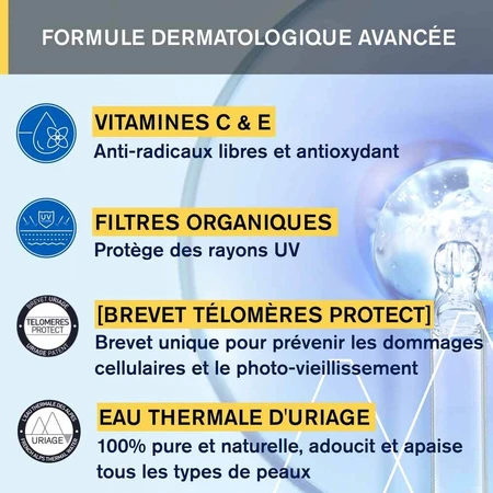 Uriage Bariésun Fluido Anti-Macía SPF50+ 40 ml