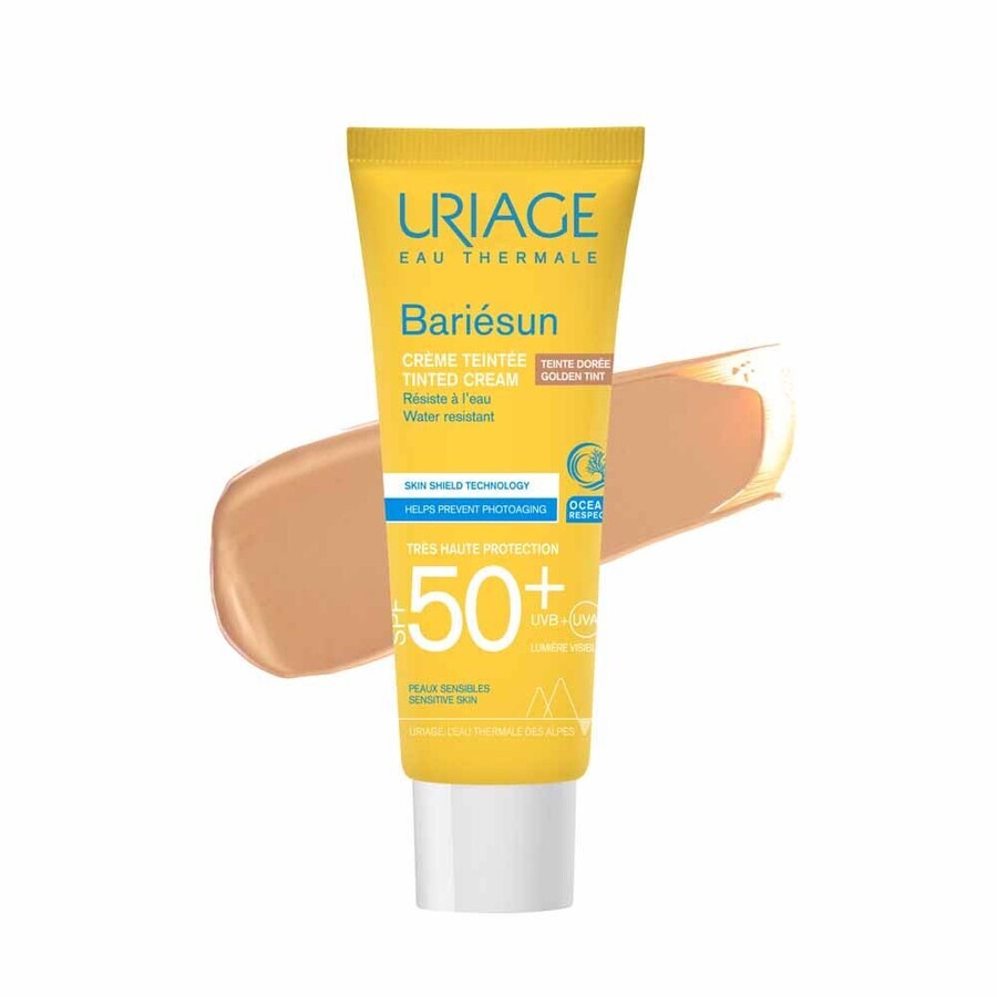 Uriage Bariésun Crème Teintée SPF50+ Teinte Dorée 50ml