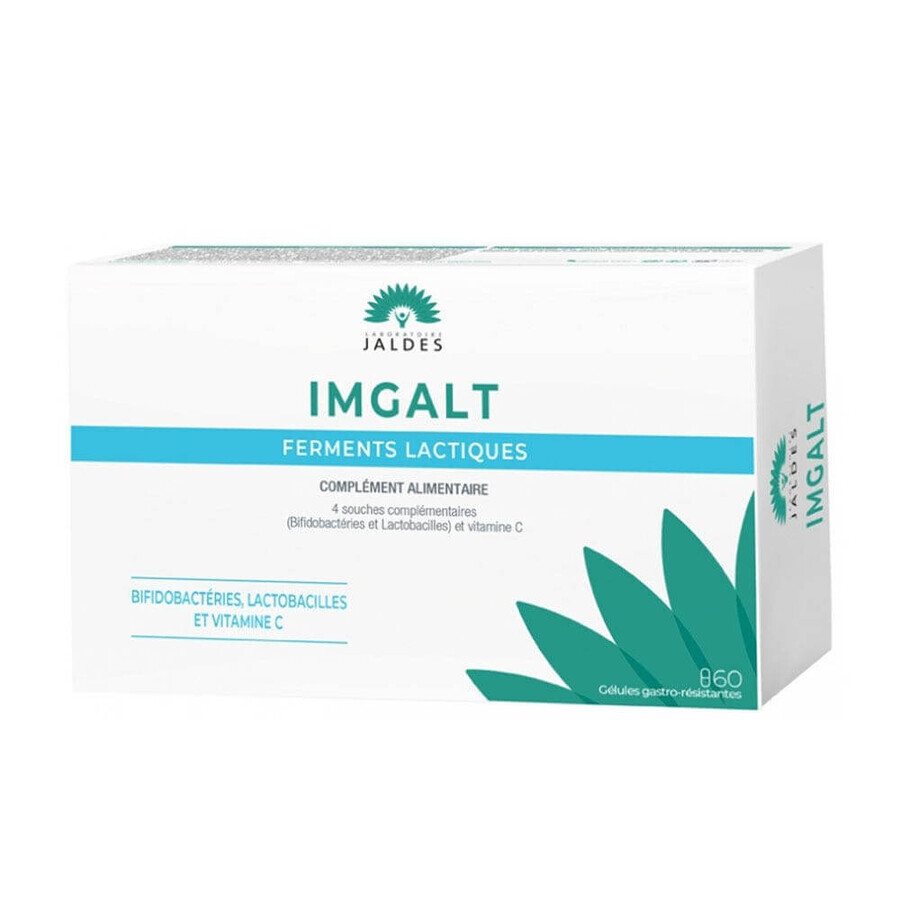 Jaldes Imgalt Lactic Ferments With Vitamins C 60 gastro-resistant capsules