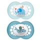 Mam Original Classique Anatomical pacifiers 18 months and over x2