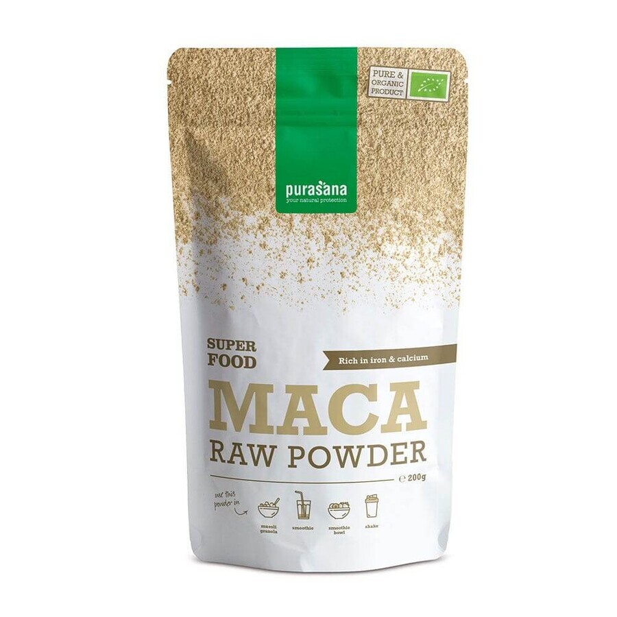 Purasana Bio Maca-Pulver 200 g