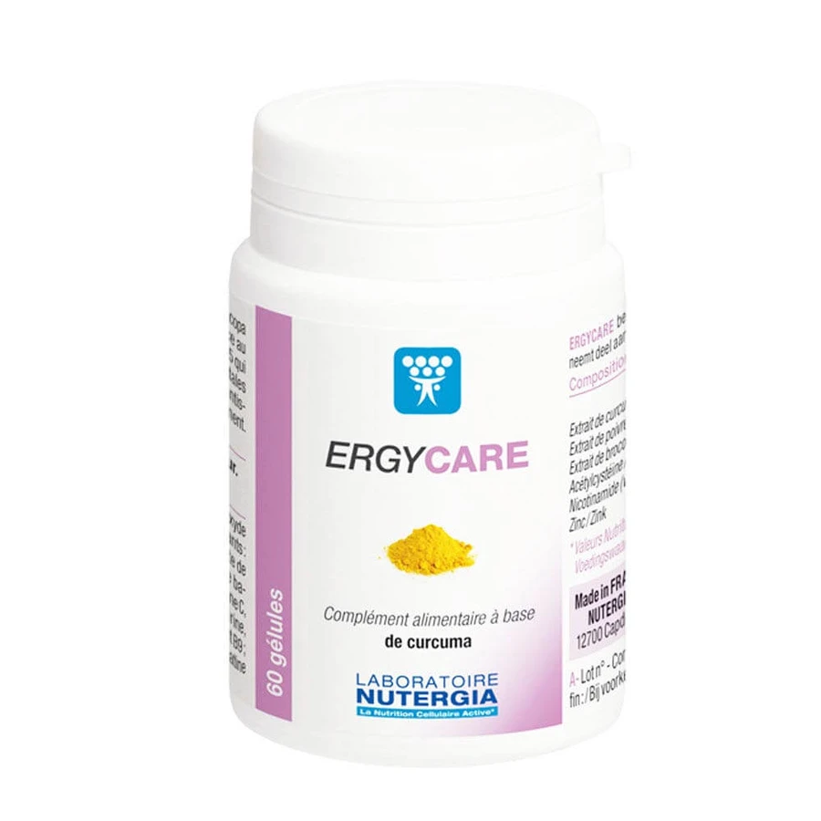 Nutergia Ergycare Curcuma 60 Gélules