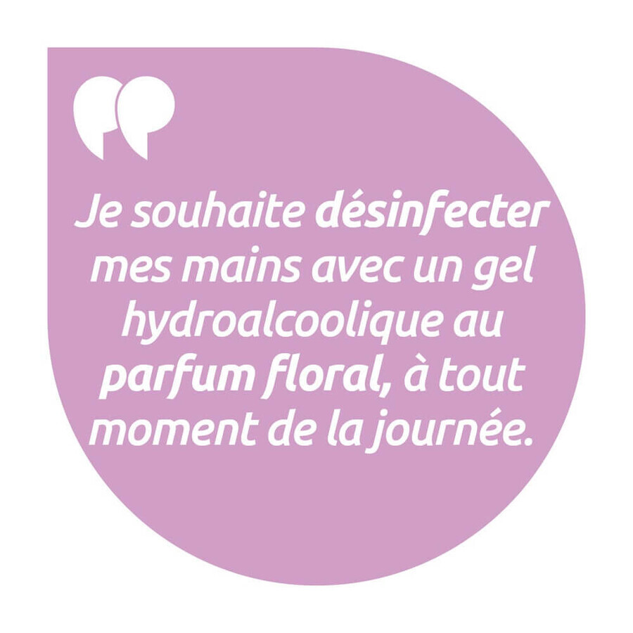 Baccide Gel Mains Désinfectant Hydroalcoolique Pivoine Peaux sensibles 30ml