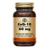 Solgar Coq10 60mg x60 capsule Solgar 60mg Cardiovasculaire Antioxydants x60 capsule
