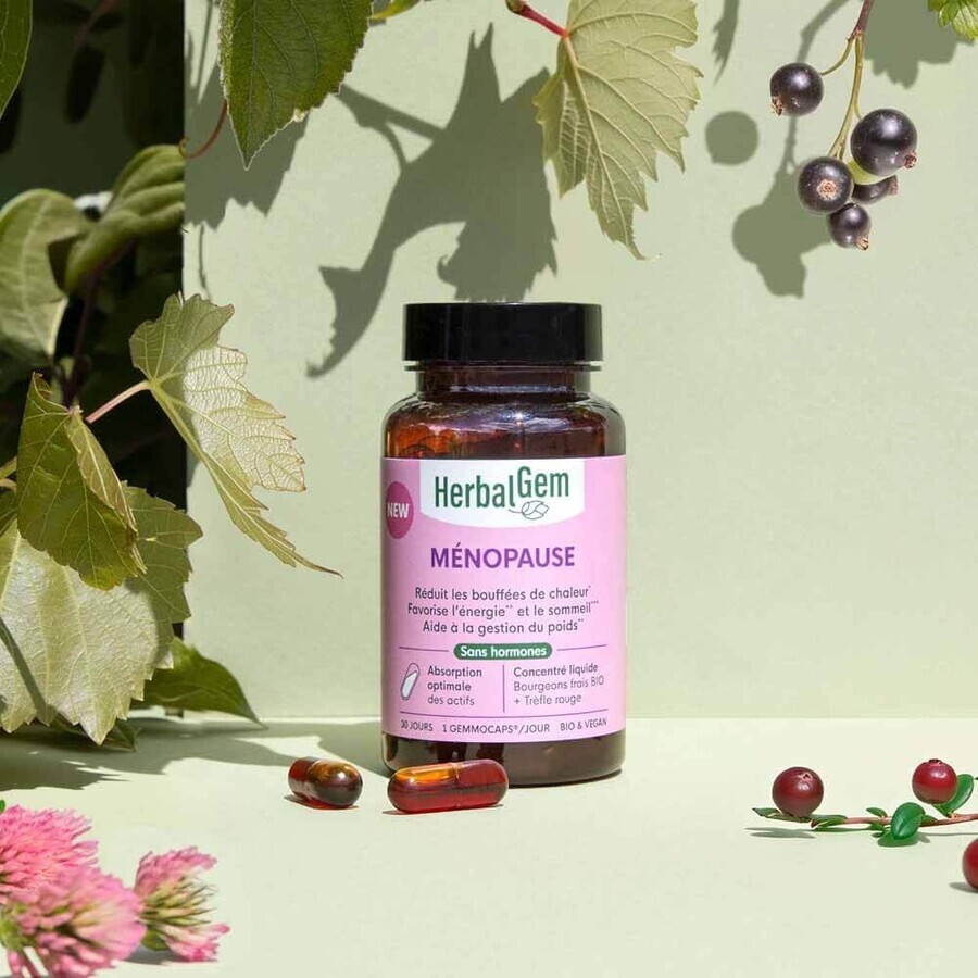 Herbalgem Gemmocaps Menopauză 30 capsule