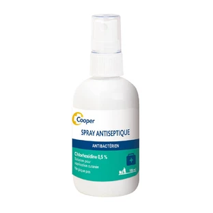 Cooper Antiseptische Oplossing Spray Chloorhexidine 0,5 100ml