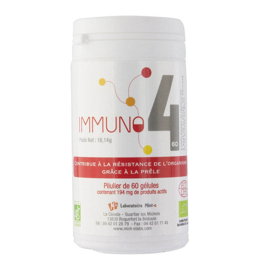 Mint-E IMMUNO 4 BIO 60 Capsules