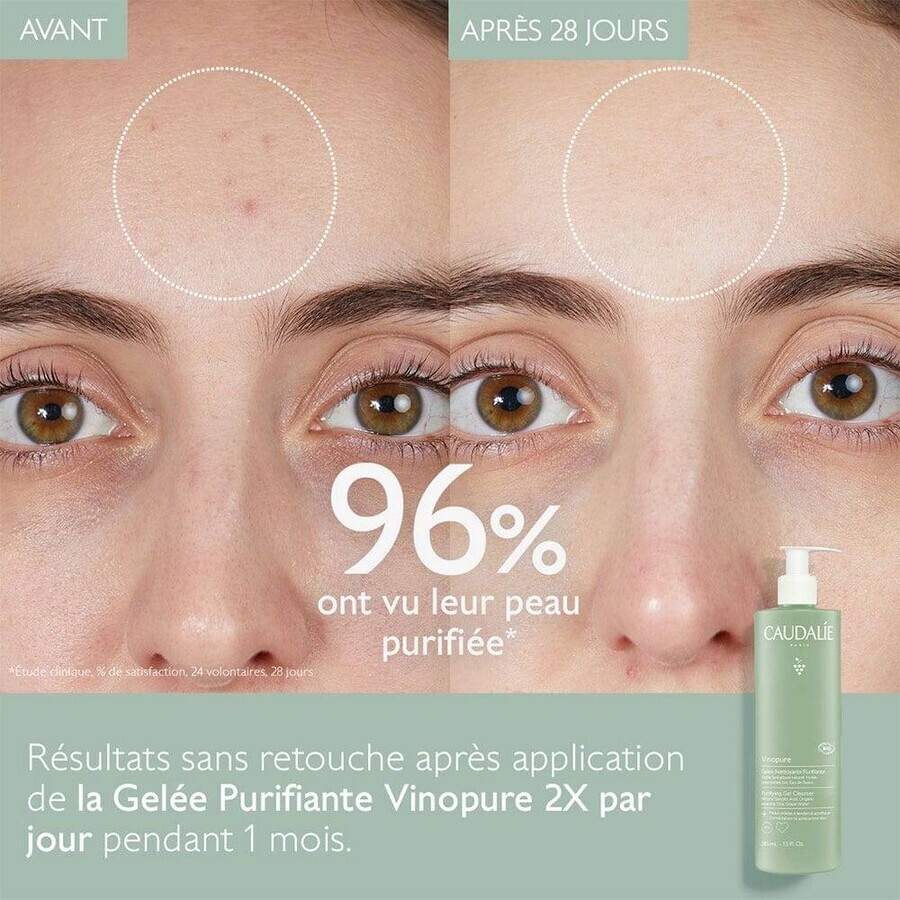 Caudalie Vinopure Purifying Cleansing Gel Bio 385ml