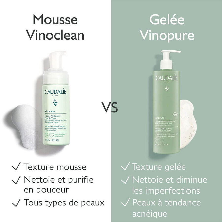 Caudalie Vinopure Purifying Cleansing Gel Bio 385ml