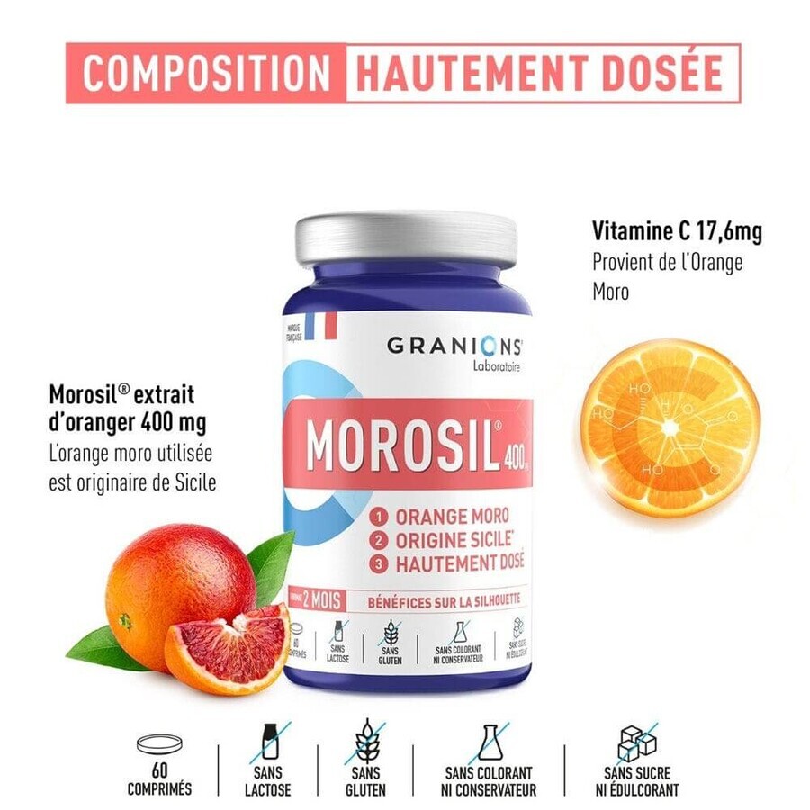 Granions Morosil 400 mg 60 comprimidos