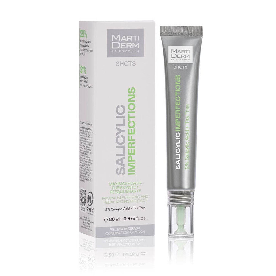 Martiderm Shots Salicylic Imperfections Combination to oily skin 20ml