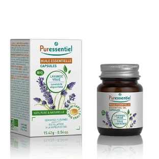 Puressentiel Essential Oils Lavender Vera Bio 60 Capsules