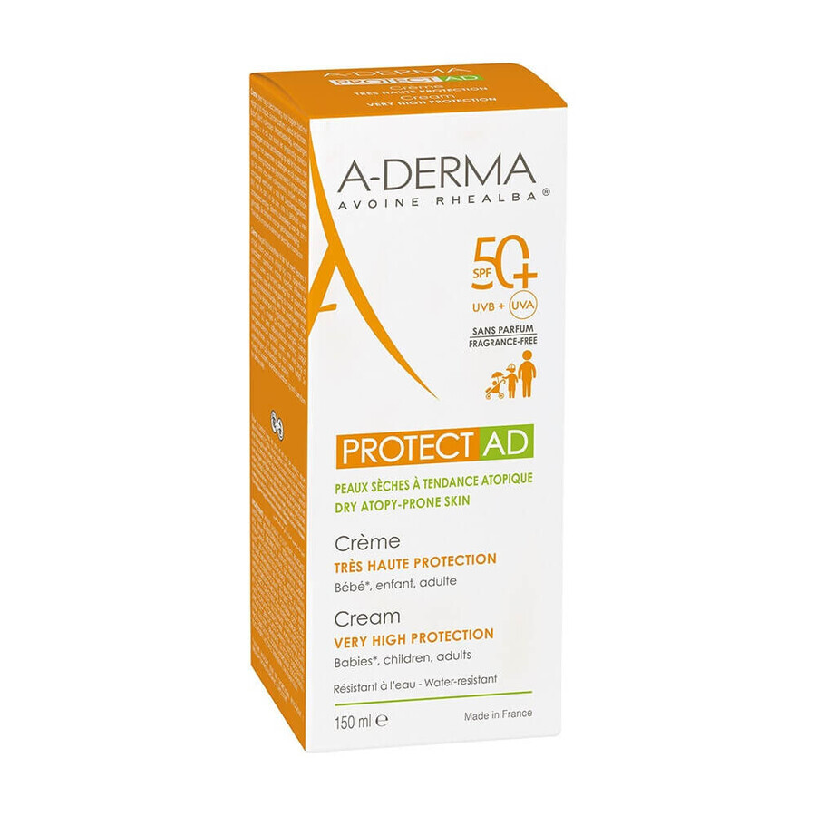 A-Derma Protect Crema Ultra Alta Protección Spf50+ -AD 150 ml