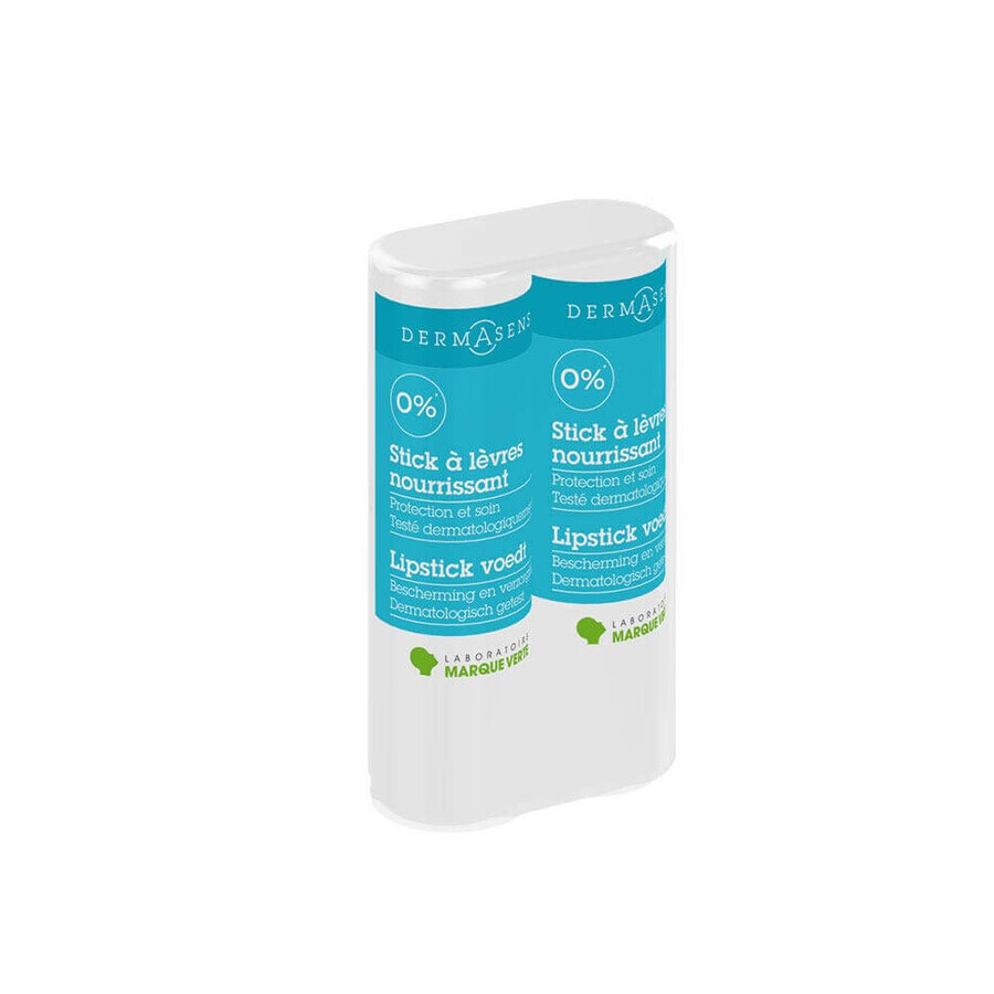 Cumpără Dermasens Stick Levres Nourrissant Protection Et Soin 2x4g Dermasens Stick Levres Nourrissant Protection Et Soin 2x4g