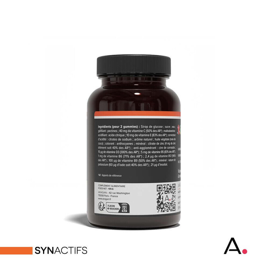 Aragan Synactifs BambiniActifs Vitamine e Minerali 30 gommine